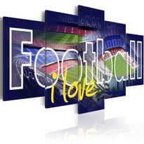 Canvas-taulu Artgeist Football My Love, eri kokoja