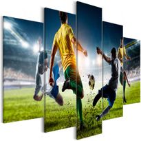 Canvas-taulu Artgeist Decisive Tackle, 5-osainen, leveä, eri kokoja