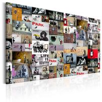 Canvas-taulu Artgeist Art of Collage: Banksy, eri kokoja