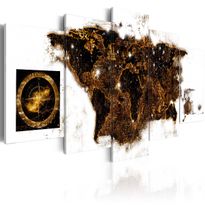 Canvas-taulu Artgeist Brown map, eri kokoja