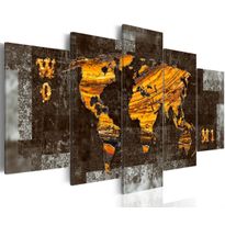 Canvas-taulu Artgeist Hidden Treasure (World Map), eri kokoja
