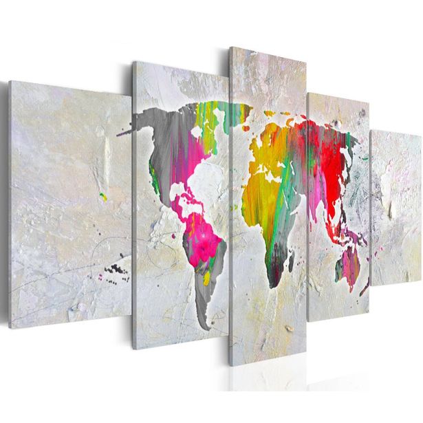 Taulu Artgeist Illustration of the World eri kokoja