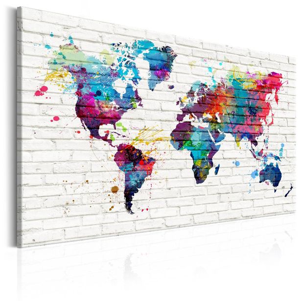 Taulu Artgeist Modern Style: Walls of the World eri kokoja