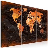 Canvas-taulu Artgeist Remarkable Map, eri kokoja