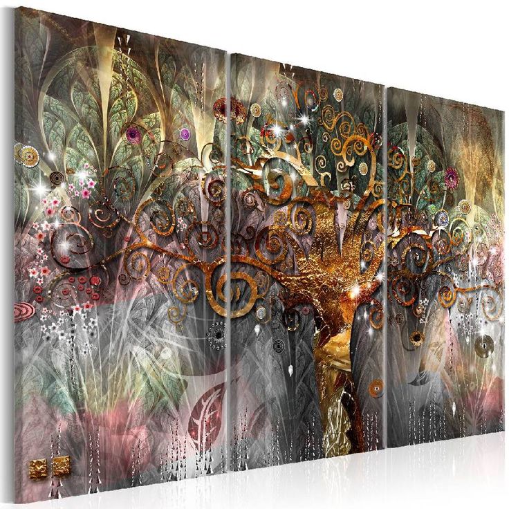 Taulu Artgeist Golden Tree I eri kokoja