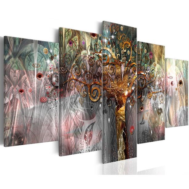 Taulu Artgeist Golden Tree II eri kokoja