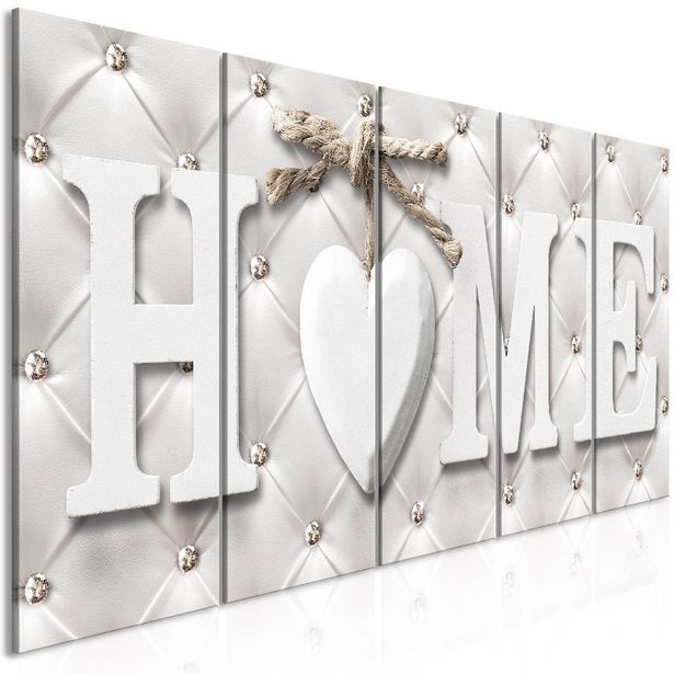 Taulu Artgeist Quilted Home 5-osainen kapea eri kokoja