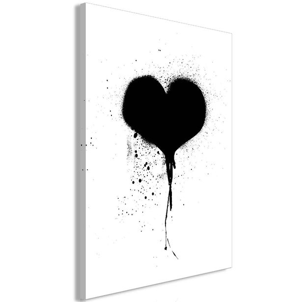 Taulu Artgeist Destroyed Heart 1-osainen pystysuuntainen eri kokoja