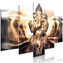 Canvas-taulu Artgeist Buddha Style Golden, 5-osainen, leveä, eri kokoja