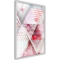 Juliste Artgeist Geometric Triangle, kehyksillä, eri kokoja
