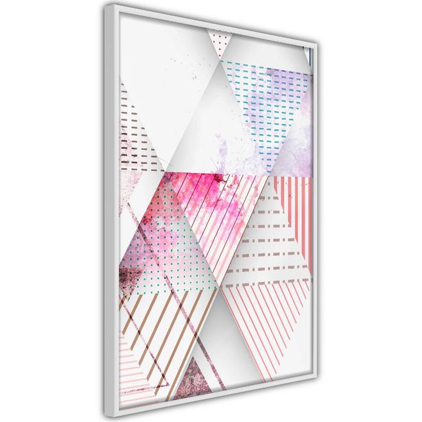 Juliste Artgeist Pink Triangle, kehyksillä, eri kokoja