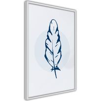 Juliste Artgeist Blue Feather, kehyksillä, eri kokoja