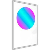 Juliste Artgeist Circle Gradient, kehyksillä, eri kokoja