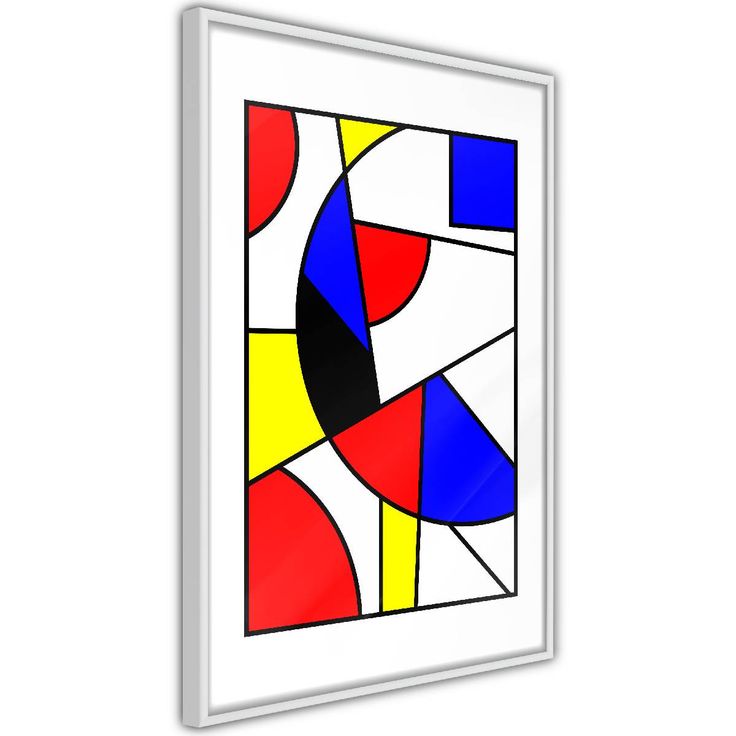Juliste Artgeist Abstraction De Stijl, kehyksillä, eri kokoja