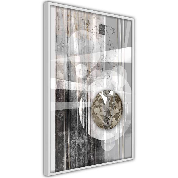 Juliste Artgeist Silver Symmetry, kehyksillä, eri kokoja