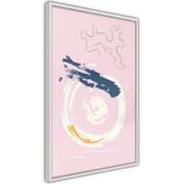 Juliste Artgeist Pink Accent, kehyksillä, eri kokoja