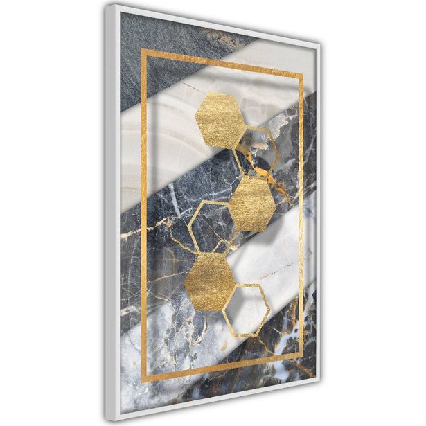 Juliste Artgeist Geometric Chain, kehyksillä, eri kokoja