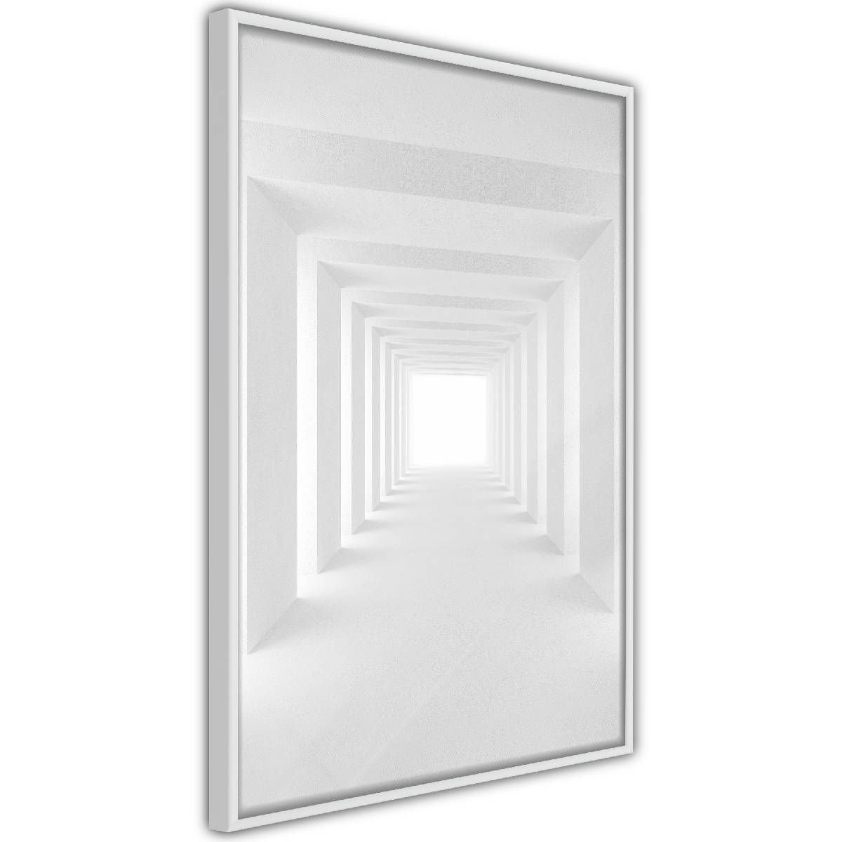 Juliste Artgeist Shadow Tunnel, musta kehys, 45x30cm