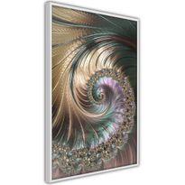 Juliste Artgeist Fractal Swirl, kehyksillä, eri kokoja