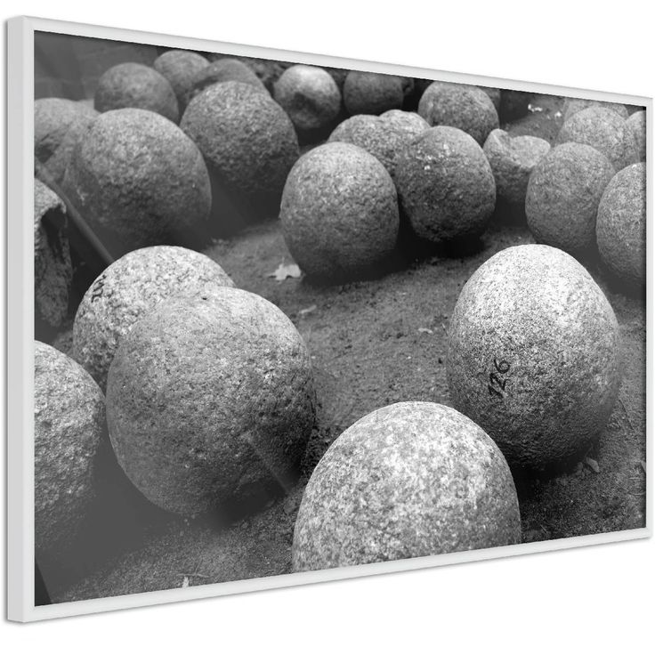 Juliste Artgeist Stone Balls, kehyksillä, eri kokoja