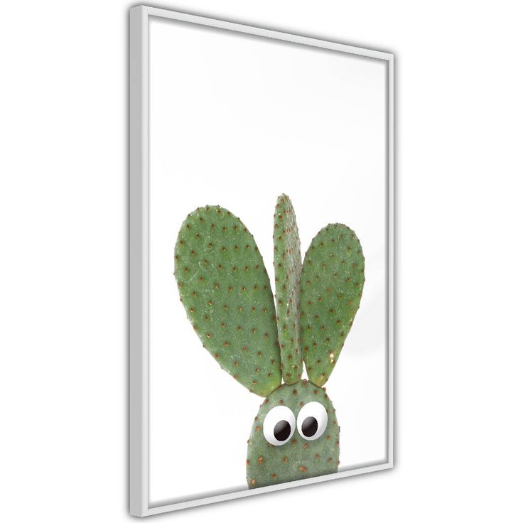 Juliste Artgeist Ear Cactus, kehyksillä, eri kokoja