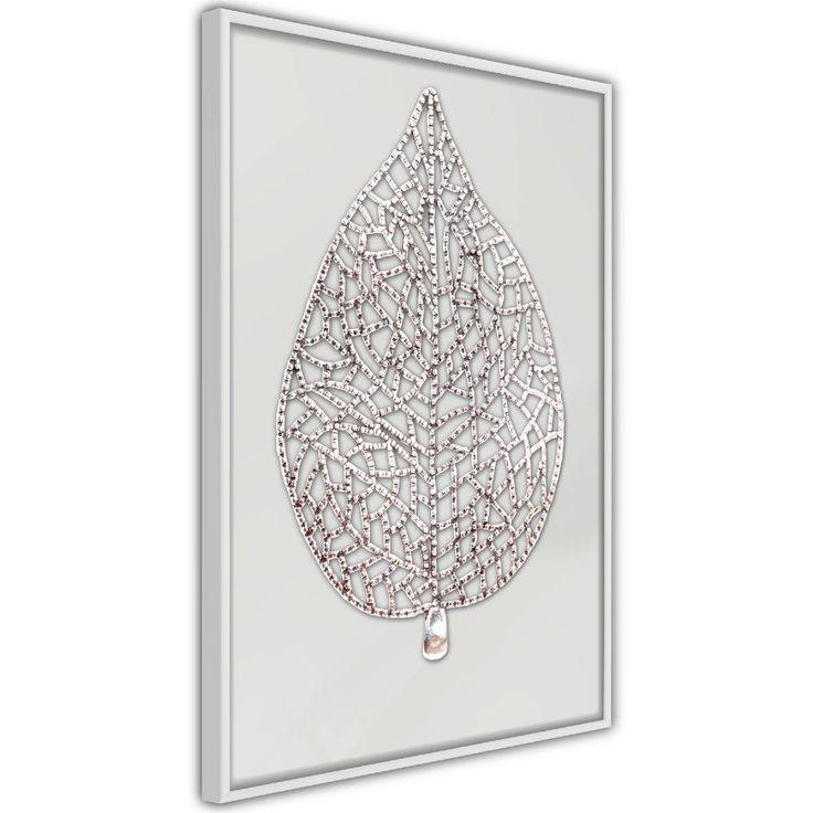 Juliste Artgeist Azur Leaf, kehyksillä, eri kokoja