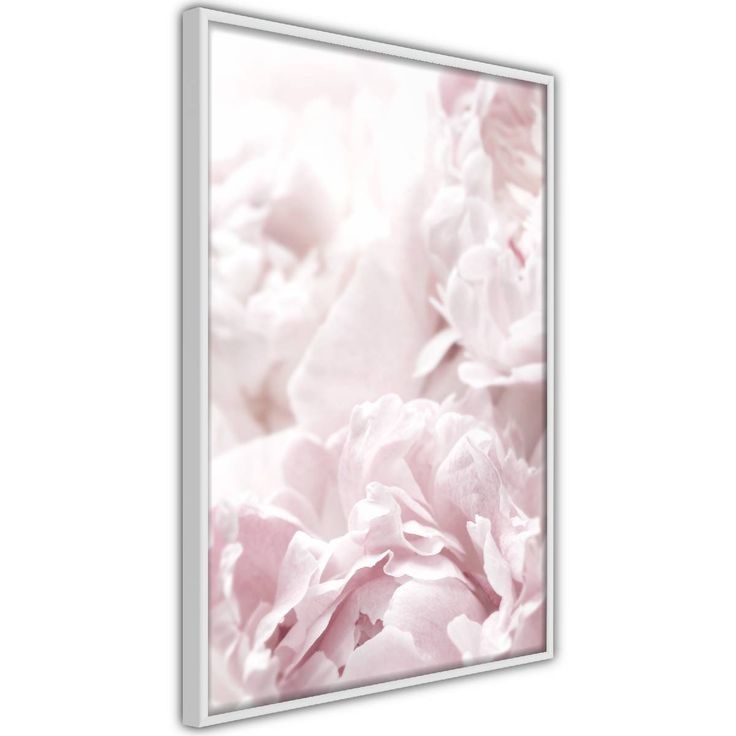 Juliste Artgeist Fluffy Peonies, kehyksillä, eri kokoja
