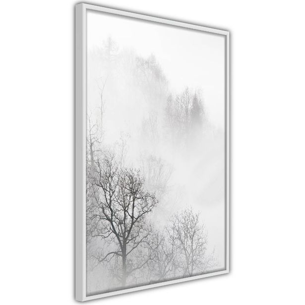 Juliste Artgeist Trees In The Fog, kehyksillä, eri kokoja