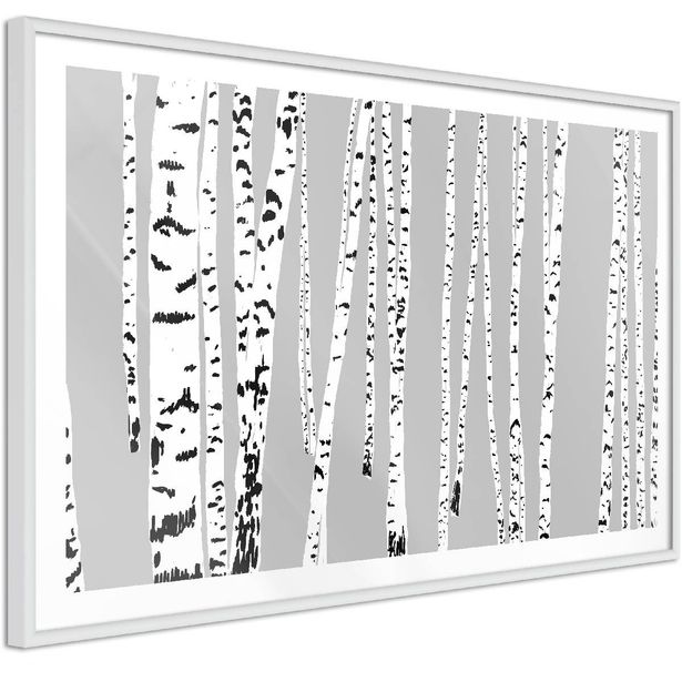 Juliste Artgeist Birch, kehyksillä, eri kokoja