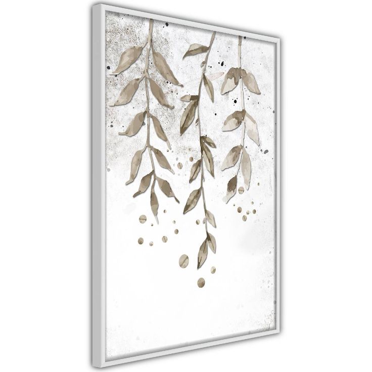 Juliste Artgeist Hanging Twigs, kehyksillä, eri kokoja