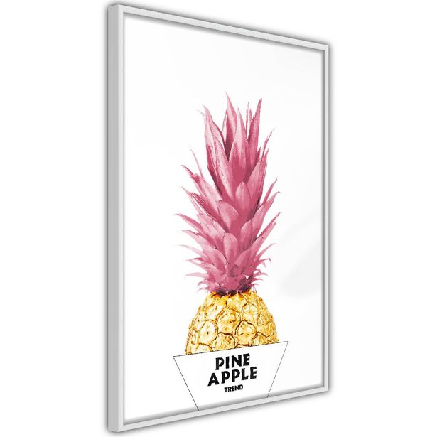 Juliste Artgeist Golden Pineapple, kehyksillä, eri kokoja