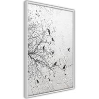 Juliste Artgeist Birds on Tree, kehyksillä, eri kokoja