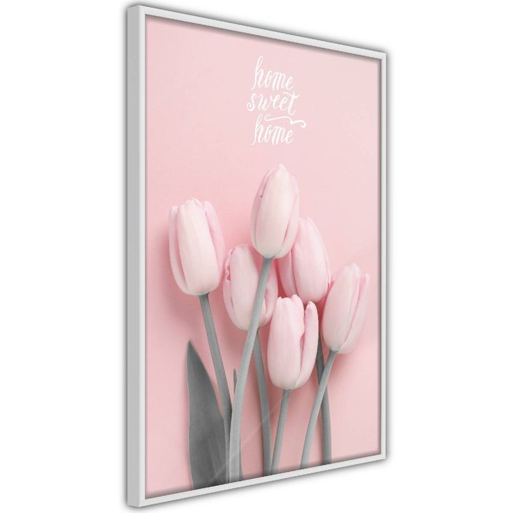 Juliste Artgeist Six Tulips, kehyksillä, eri kokoja