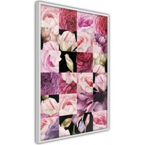 Juliste Artgeist Floral Collage, kehyksillä, eri kokoja