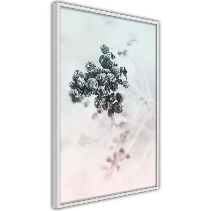 Juliste Artgeist Frozen Twig, kehyksillä, eri kokoja