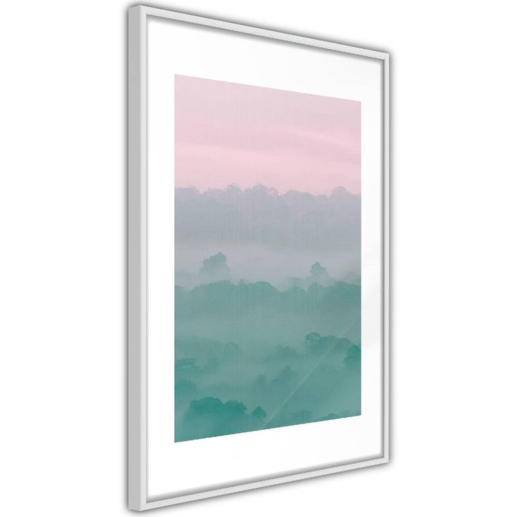 Juliste Artgeist Foggy Dawn, kehyksillä, eri kokoja