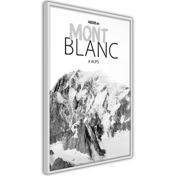Juliste Artgeist Mont Blanc, kehyksillä, eri kokoja