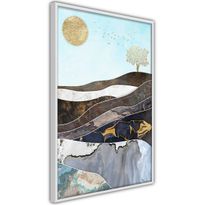 Juliste Artgeist Layers of Earth, kehyksillä, eri kokoja