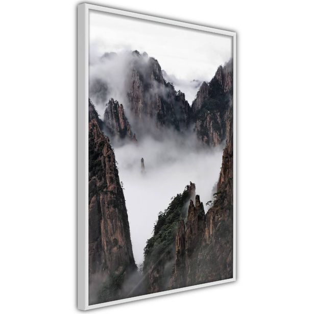 Juliste Artgeist Fog Over Huang Shan, kehyksillä, eri kokoja