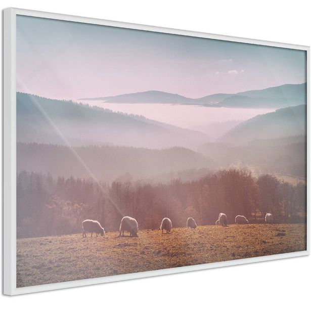 Juliste Artgeist Flock of Sheep, kehyksillä, eri kokoja