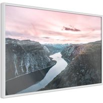 Juliste Artgeist Lake Ringedalsvatnet, kehyksillä, eri kokoja