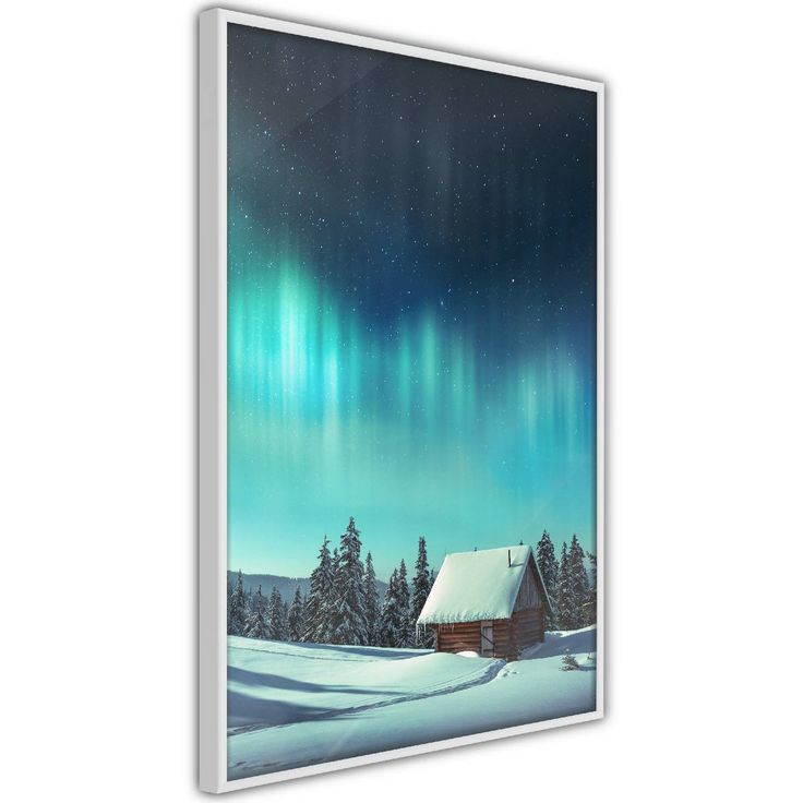 Juliste Artgeist Blue Nights, kehyksillä, eri kokoja