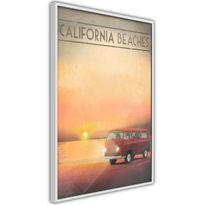 Juliste Artgeist California Beaches, kehyksillä, eri kokoja