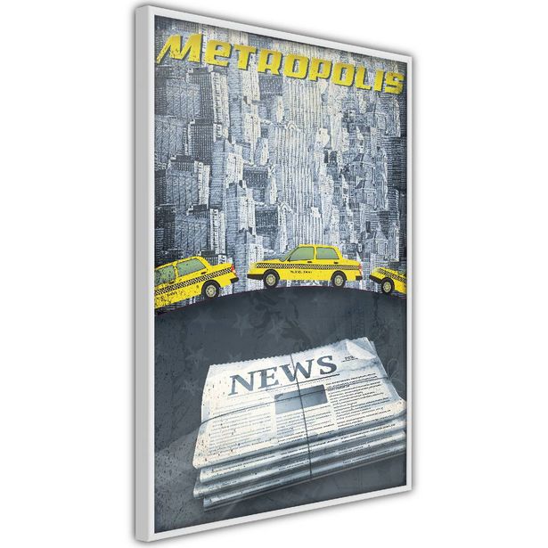 Juliste Artgeist Metropolis, kehyksillä, eri kokoja