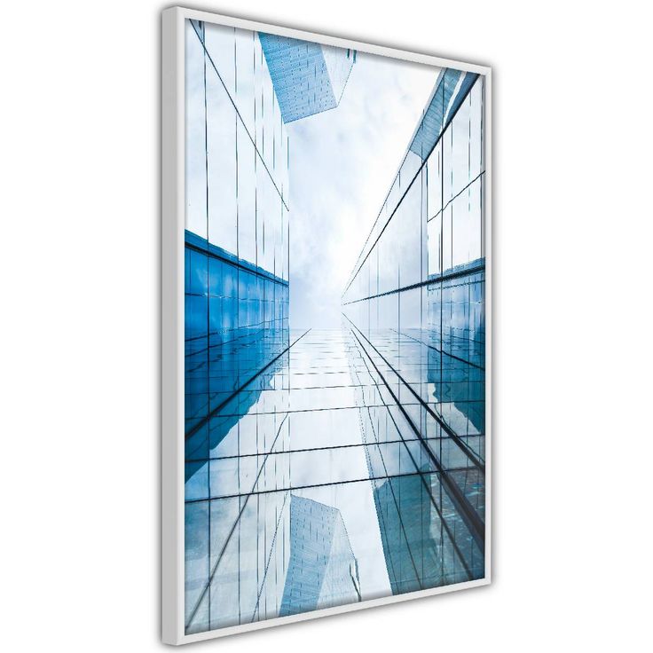 Juliste Artgeist Modern Skyscraper, kehyksillä, eri kokoja