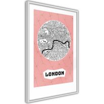 Juliste Artgeist Central London, kehyksillä, eri kokoja