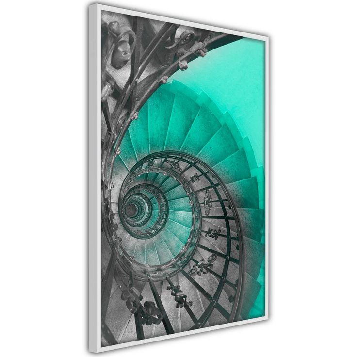 Juliste Artgeist Twisted Stairs, kehyksillä, eri kokoja