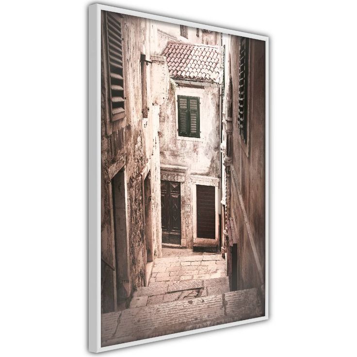 Juliste Artgeist Retro Alley, kehyksillä, eri kokoja