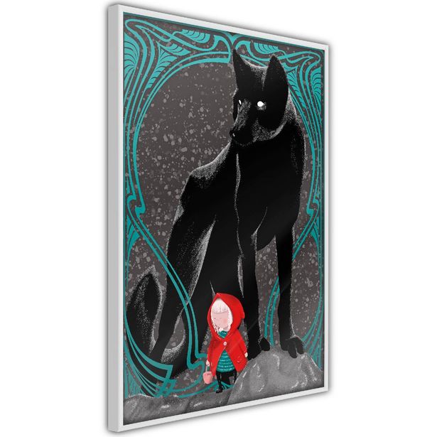 Juliste Artgeist Red Riding Hood, kehyksillä, eri kokoja