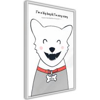 Juliste Artgeist Doggy Harry, kehyksillä, eri kokoja